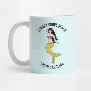 Cherry Grove Beach South Carolina Mermaid Mug